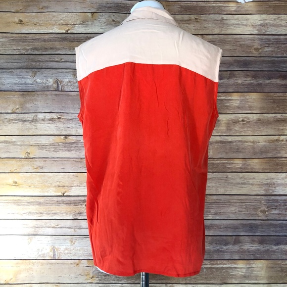 Equipment Coral Blush Diem Clean Two Tone Blouse - Picture 3 of 8